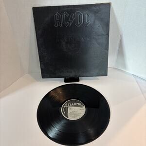 AC/DC - Back In Black - Atlantic 1980 SD 16018 Vinyl LP Album Preowned